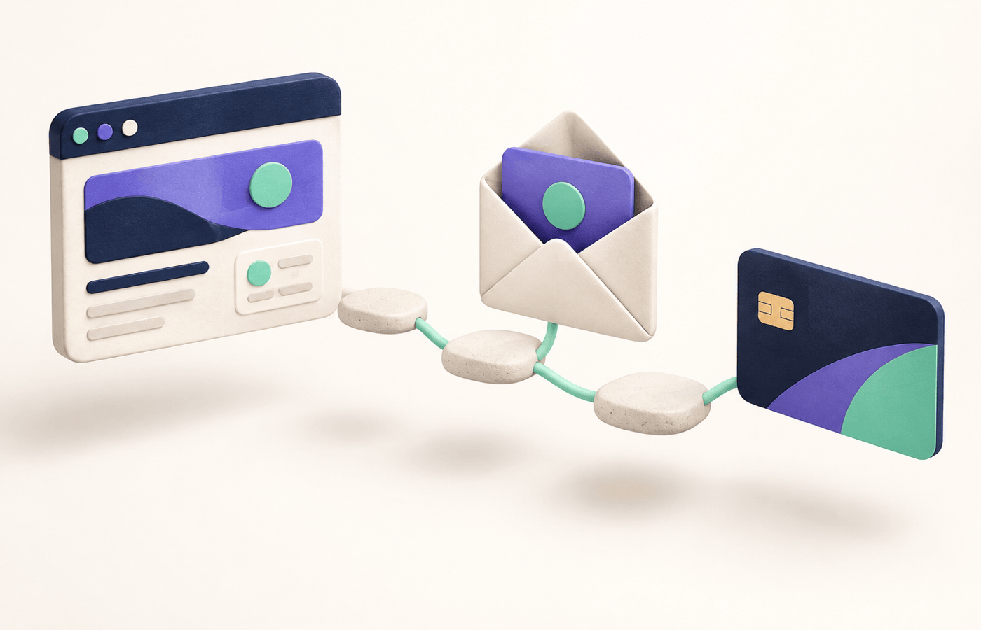 Cómo cobrar suscripciones desde tu web sin montar un ecommerce — ilustración editorial