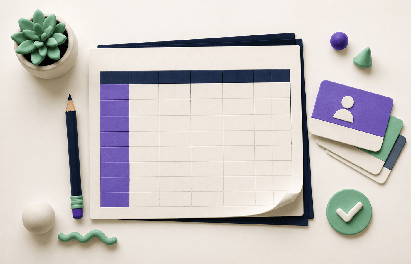 Plantilla de Excel para controlar las cuotas de tus socios — ilustración editorial